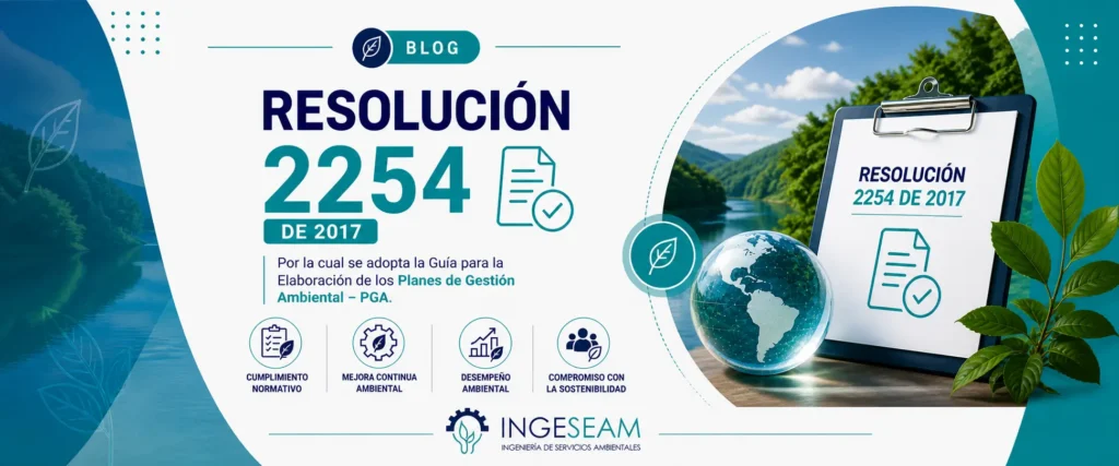 Monitoreo de calidad del aire Resolución 2254 Colombia