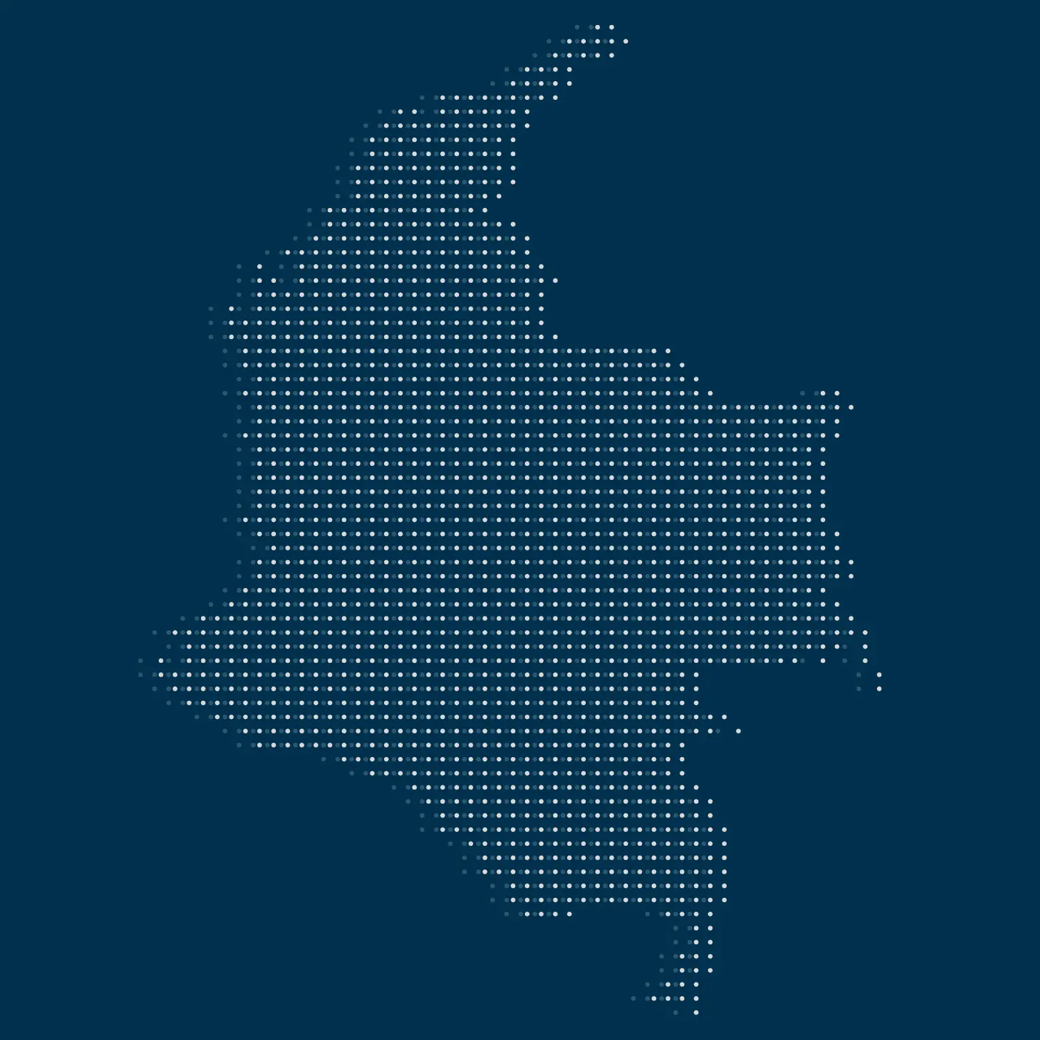 Map location Bogota