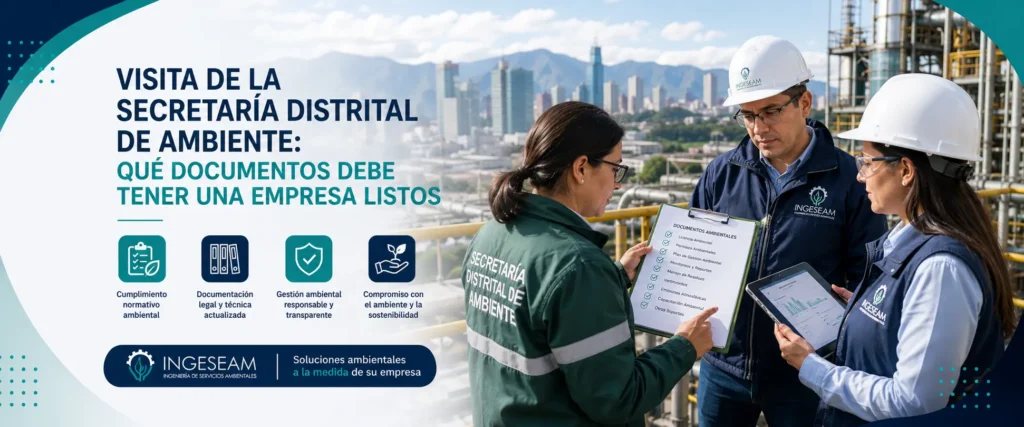 Visita de la Secretaría Distrital de Ambiente: qué documentos debe tener una empresa listos
